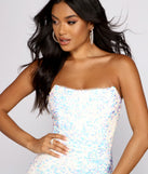 Shimmer Nights Sequin Tube Mini Dress