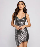 Glam Queen Sequin Mini Dress