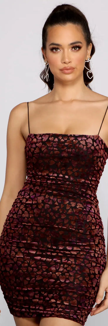 Heart Of Glam Sleeveless Mini Dress
