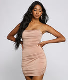 Stunning Style Ruched Mini Dress