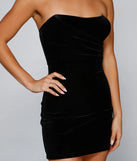 Luxe Moment Velvet Mini Dress