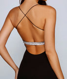 Sultry Glamour Mini Dress