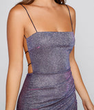 Glow-Getter Glitter Knit Mini Dress