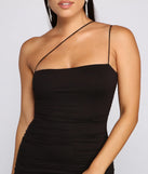 Simple And Sultry Mini Dress
