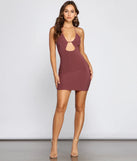Sultry Style Moment Halter Mini Dress