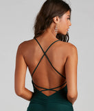 Glam Night Out Ruched Mini Dress
