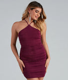 Perfect Night Halter Mini Dress