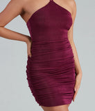 Perfect Night Halter Mini Dress