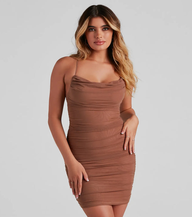 Friday Feels Mesh Mini Dress