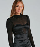 Major Headturner Corset Mini Dress