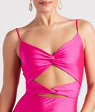 Dance All Night V-Neck Mini Dress