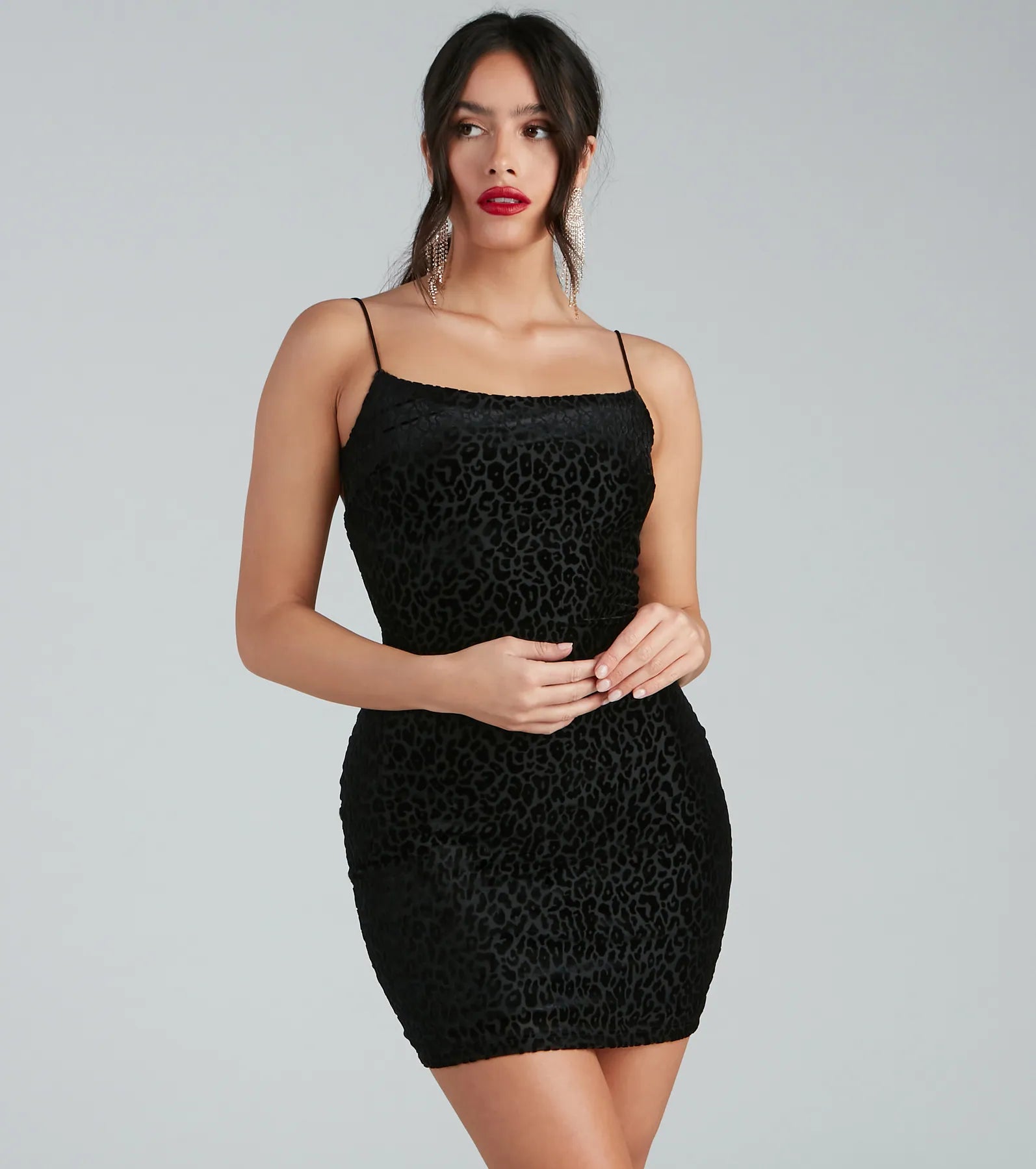 Pretty And Purrfect Mini Dress | Windsor Pretty And Purrfect Mini Dress | Windsor