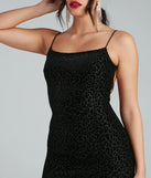Pretty And Purrfect Mini Dress