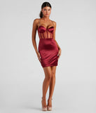 Party Queen Corset Mini Dress