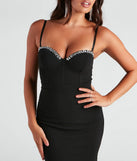 Life's A Gem Crepe Mini Dress