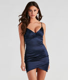 Eyes On Me Satin Bodycon
