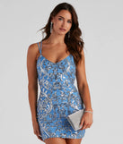 Turn heads in the beaming Shine All Night Sequin Mini Dress, a stunning light sequin dress designed to add sparkle and elegance to your next night out or special occasion.