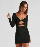 Alluring Deets Bodycon Mini Dress