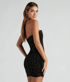 My Scene Heat Stone Plunge Neck Dress