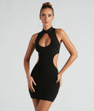 Hawt Honey Cutout Mini Dress