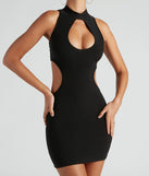 Hawt Honey Cutout Mini Dress