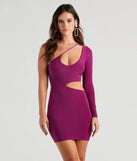 Hit Of The Club One-Shoulder Dress