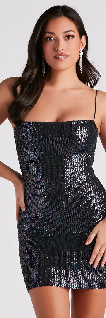 Speak My Language Sequin Dress