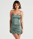 Trendy Details Chain Strap Mini Dress