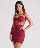 Pop Goes The Party Mesh Mini Dress