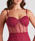 Pop Goes The Party Mesh Mini Dress
