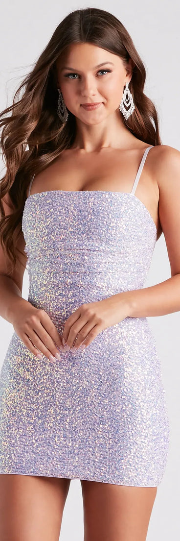 In The Glow Sequin Bodycon Dress