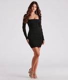 Pretty Peak Cutout Long Sleeve Dress