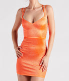 Spice It Up Rhinestone Bodycon Mini Dress