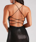 Sultry Shine Sequin Bodycon Mini Dress