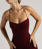 Bring high-impact style to your nightlife in the Mood Forever Mesh Lace-Up Mini Dress, a bold wine club dress made for dancing, parties, and unforgettable nights.