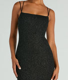 The Lace Me Up Glitter Mini Dress is a black holiday dress with a festive style, crafted from luxe fabrics and with unique design accents, a perfect pick as your holiday party dress.
