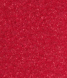Step into seasonal chic with the Glitzy Moves Wrap-Front Glitter Knit Mini Dress, a raisin purple mini dress featuring an above-the-knee cut ideal for cocktail parties, festive gatherings, or clubwear.