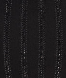 The stunning Luxe Sparkle Rhinestone Mesh Mini Dress provides a chic silhouette and party-ready details that make it a standout black dress for cocktail events, New Year's Eve parties, or as a winter wedding guest look.