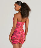 Revamp your 2025 wardrobe with this chic addition, the Effortlessly Enchant Strapless Bodycon Mini Dress in pink, perfect for elevating your style in the new year.