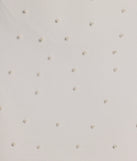 Step into winter chic with the Upscale Company Cowl Halter Faux Pearl Mini Dress, a white mini dress featuring an above-the-knee cut ideal for cocktail parties, festive gatherings, or clubwear.