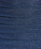 Bring high-impact style to your nightlife in the Shimmer Vibes Glitter Mesh Bodycon Mini Dress, a bold navy blue club dress made for dancing, parties, and unforgettable nights.