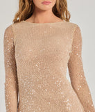 Own every entrance in the Glam Catch Open Back Sequin Fishnet Mini Dress, a nude party dress perfect for milestone birthdays and grad parties, or dancing through summer nights and unforgettable bachelorette celebrations.