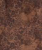 Bring high-impact style to your nightlife in the Serving Sultry Leopard Faux Suede Strapless Mini Dress, a bold brown club dress made for dancing, parties, and unforgettable nights.