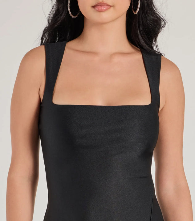 [REST & RECREATION] ワンピース SQUARE NECK MINI DRESS 3color Amazon.com: Casly Lamiit 2024 Sexy Square Neck Mini Dress