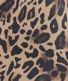 Revamp your 2025 wardrobe with this chic addition, the Love The Leopard Halter Bodycon Mini Dress in brown, perfect for elevating your style in the new year.