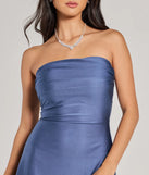 Own every entrance in the So Your Vibe Strapless A-line Mini Dress, a denim blue party dress perfect for milestone birthdays and grad parties, or dancing through summer nights and unforgettable bachelorette celebrations.