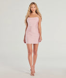 Make a bold statement in the Flawless Allure Cowl Neck Bodycon Mini Dress in pink, the perfect summer dress for weddings, cocktail hours, nights out, and/or seasonal celebrations.