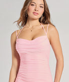Bring high-impact style to your nightlife in the Senorita Mesh Strappy Mini Dress, a bold pink club dress made for dancing, parties, and unforgettable nights.