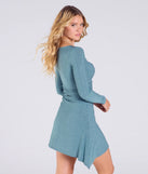 Memorable Shine A-Line Glitter Mini Dress