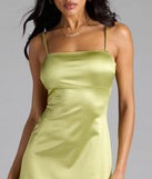 Stunning Number Cutout A-Line Satin Mini Dress